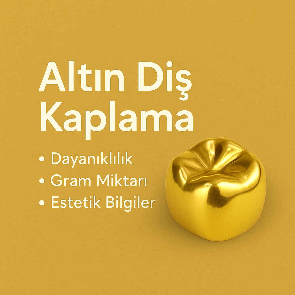 Altın diş kaplama nedir ve kaç gram altın kullanılır